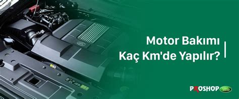 Motor bakımı düzenli yapılmalı