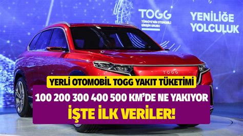 TOGG Araçlarının Şehir İçi Yakıt Tüketimi